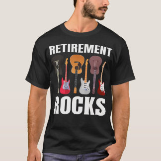 T-shirt Collectionneur de guitare drôle Retraite fait boug