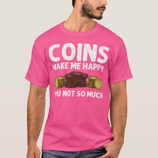 T-shirt Collectionneur de pièces amusant pour la collectio