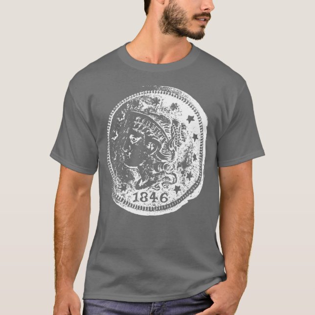 T-shirt Collectionneur de pièces cadeaux (Devant)