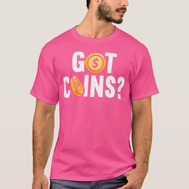 T-shirt Collectionneur de pièces de monnaie Numismate Coll (Devant)