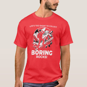 T-shirt Collectionneur de roches Collectionneur de géologi