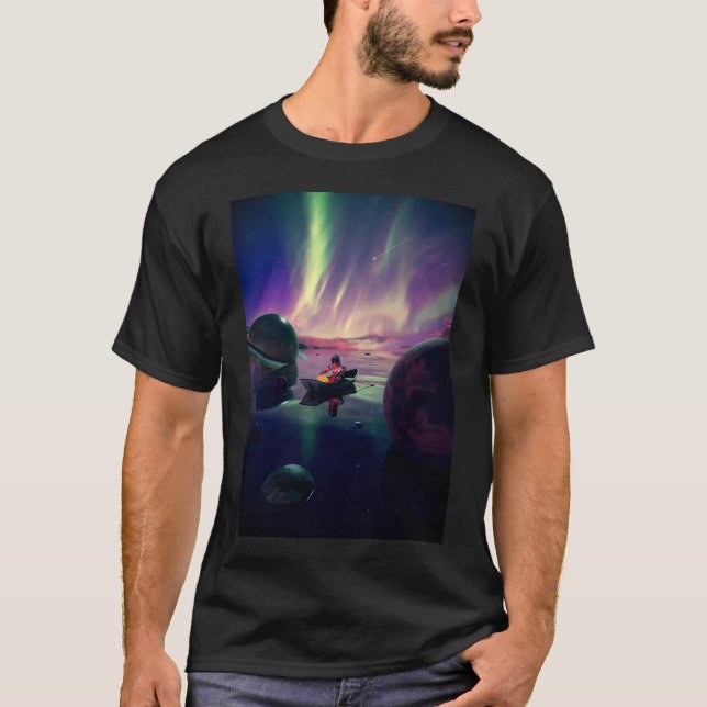 T-shirt Collectionneur d'étoiles (Devant)