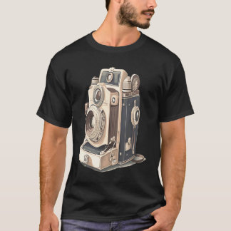 T-shirt Collectionneurs d'appareils photo vintage Appareil