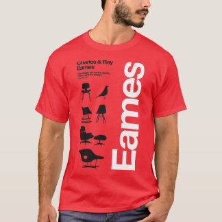 T-shirt Collections des chaises Eames