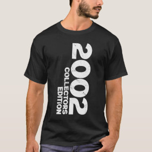 T-shirt Collector Edition 2002 Anniversaire 20e anniversai