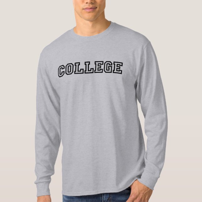 T-SHIRT COLLÈGE (Devant)
