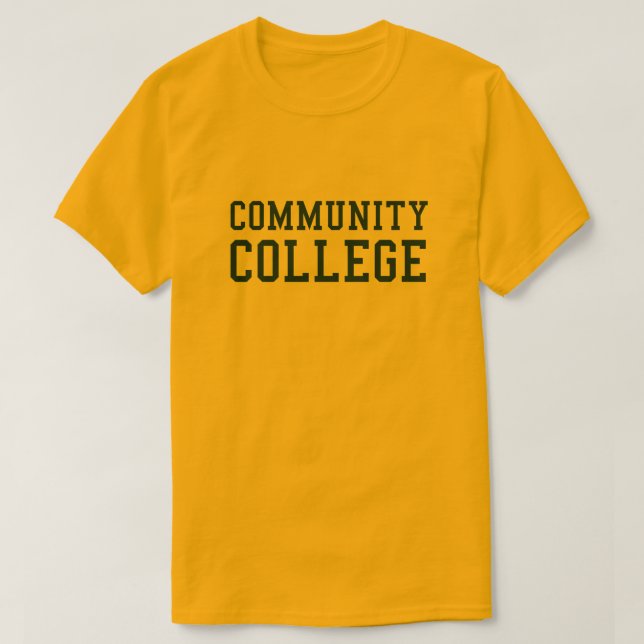 T-shirt Collège communautaire (Design devant)