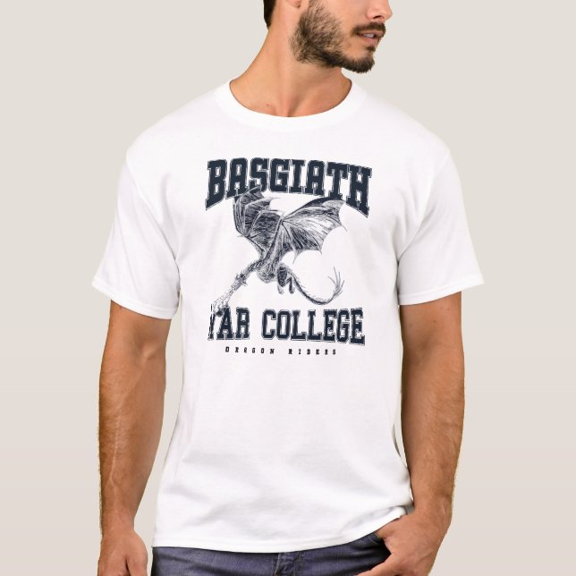 T-shirt Collège de guerre de Basgiath (Devant)