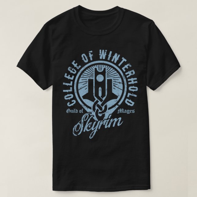 T-shirt Collège de Winterhold (Design devant)