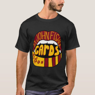 T-shirt collège st. john fisher lèvres