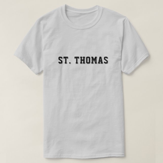 T-shirt collégial (Design devant)