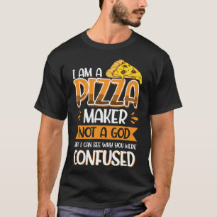 T-shirt Collègue D'Emploi De Pizza Maker Et Coworker Deux
