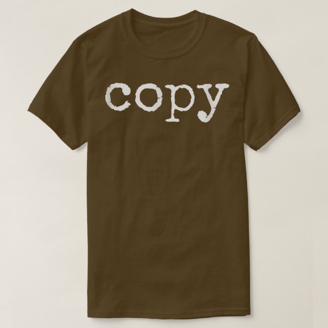 T-shirt Coller coller ctrl + c Fête des pères de la mère  (Design devant)