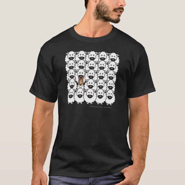 T-shirt Colley lisse chez les moutons (Devant)