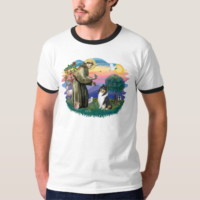 T-shirt Colley (tricolore) (Devant)