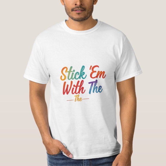 T-shirt Collez Les Avec le  (Devant)