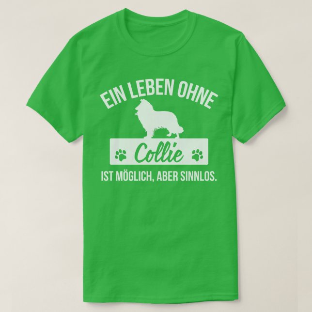 T-shirt Collie (Design devant)
