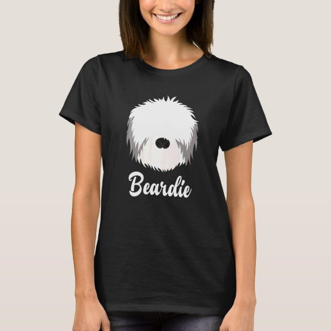 T-shirt Collie à hardie (Devant)