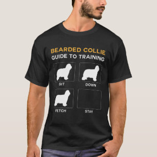 T-shirt Collie À Portée Guide Pour L'Entraînement Chien Ob
