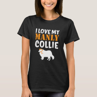 T-shirt Collie Canine Animaux de compagnie Chien Chien Chi
