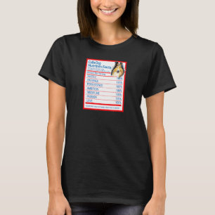T-shirt Collie Chien Propriétaire de la race Funny Nutriti