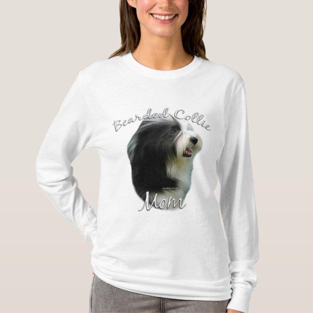 T-shirt Collie harcelée Maman 2 (Devant)