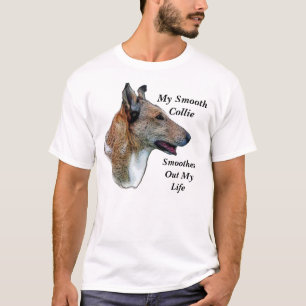 T-shirt Collie lisse