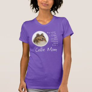 T-shirt Collie Maman Shirt