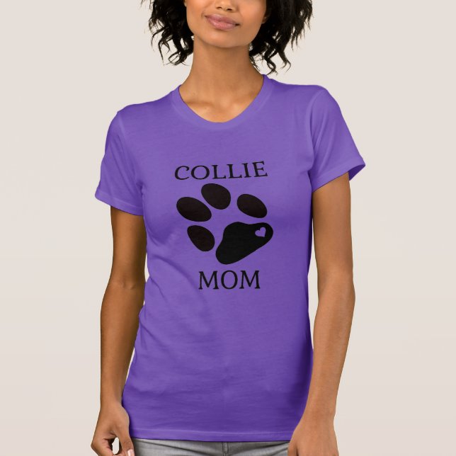T-shirt Collie Mom (Devant)