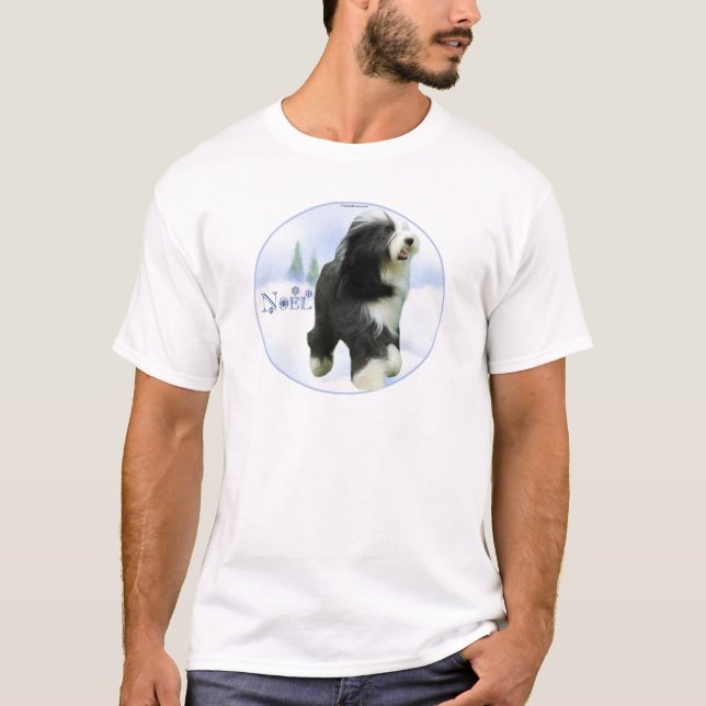 T-shirt Collie Noel (Devant)