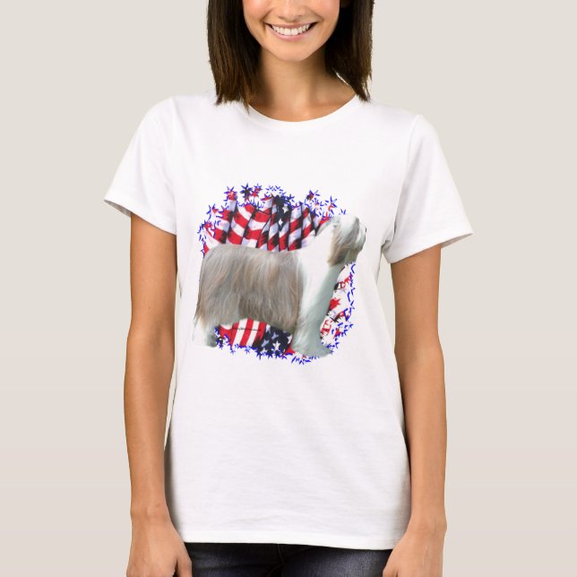 T-shirt Collie Patriot (Devant)