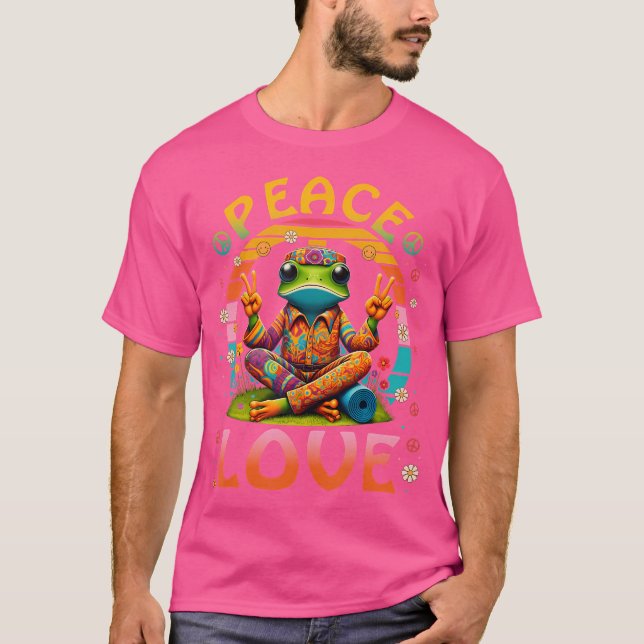 T-shirt Collier à tarte de grenouille cool (Devant)