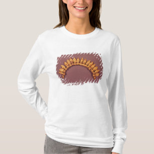 T-shirt Collier avec des masques des maenads et du Silenus