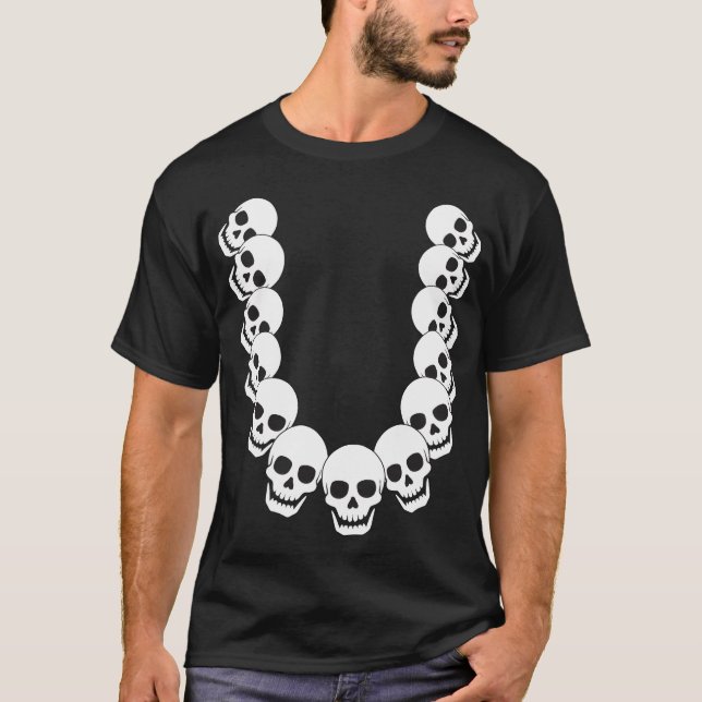 T-shirt Collier de sorcière Halloween vintage (Devant)