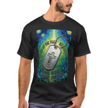 Collier militaire patriotique chrétien Terre libre