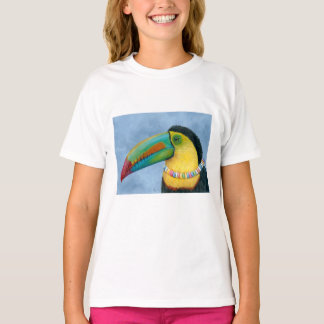 T-shirt Collier volé déchiqueté fillette