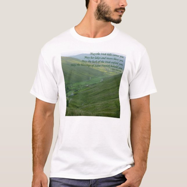 T-shirt Collines irlandaises (Devant)