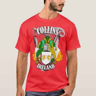 T-shirt Collins Nom de famille Anglais et Irlandais