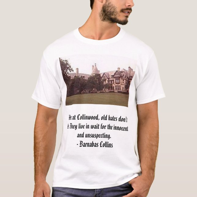 T-shirt Collinwood, ici chez Collinwood, de vieilles (Devant)
