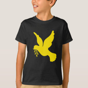 T-shirt Colombe de la paix en Ukraine Priez pour le drapea