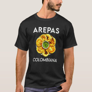 T-shirt Colombia Food Comida Pride Matching Colombian