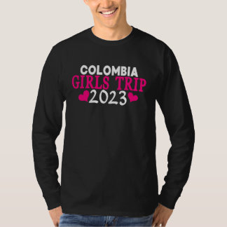 T-shirt Colombia Girls Trip  2023 Women's Bachelorette Par
