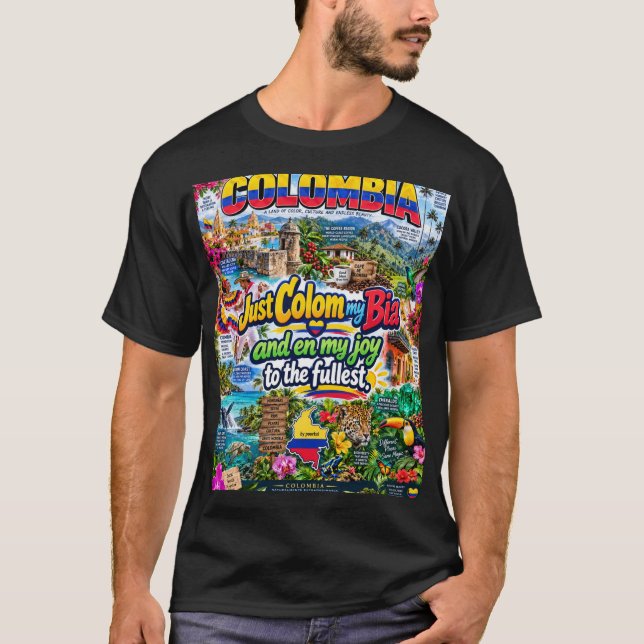 T-shirt Colombie (Devant)