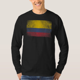 T-shirt Colombie Colombienne Flag Pride Pays Accueil Match