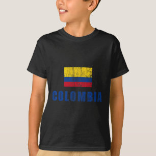 T-shirt Colombie Design Vêtement Colombien Tenue Petit
