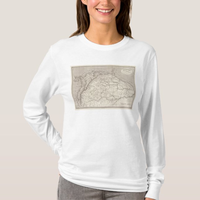 T-shirt Colombie et la Guyane (Devant)