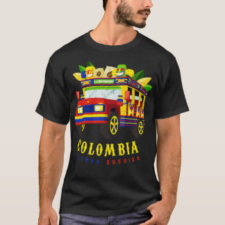 T-shirt Colombie Tierra Querida Chiva Colombiana