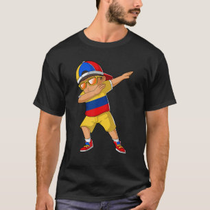 T-shirt Colombien garçon Colombie Enfant patriotisme Racin