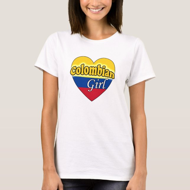 T-shirt Colombienne (Devant)