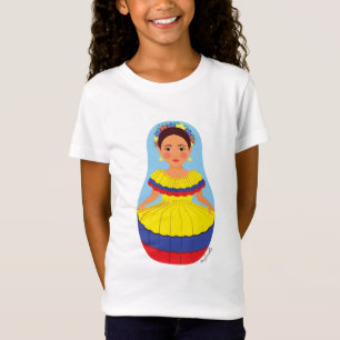 T-Shirt Colombienne Matryoshka Girls
